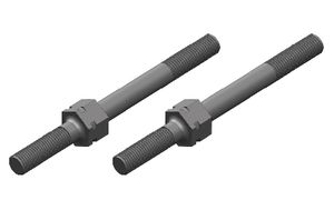 Turnbuckle - M4 - 50mm - Steel - 2 pcs (C-00180-128)