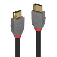 LINDY 36961 HDMI-kabel HDMI Aansluitkabel HDMI-A-stekker, HDMI-A-stekker 0.50 m Zwart