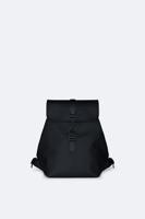 Rains  Bucket Backpack - Black