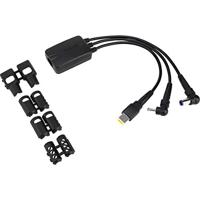 Targus 3-way DC opladen Hydra – netadapter – 3-polig – zwart – Europa – voor Targus Universal USB 3.0, Universal USB 3.0 DV4K