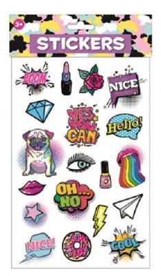 W&O stickervel puffy junior 30,5 x 17 cm W&O stickervel puffy junior 30,5 x 17 cm