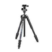 Manfrotto Element MII Camera Statief, reisstatief in aluminium met kogelkop en draagtas, voor compacte camera's, CSC, DSLR, fotografie-accessoires voor content creatie en vlogging