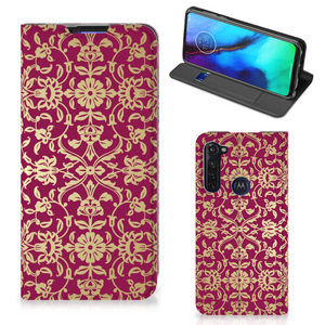 Telefoon Hoesje Motorola Moto G Pro Barok Pink