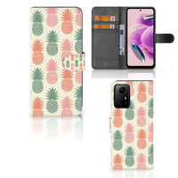 Xiaomi Redmi Note 12S Book Cover Ananas - thumbnail