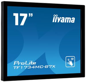 Iiyama ProLite TF1734MC-B7X LED-monitor Energielabel E (A - G) 43.2 cm (17 inch) 1280 x 1024 Pixel 5:4 5 ms VGA, HDMI, DisplayPort TN LED