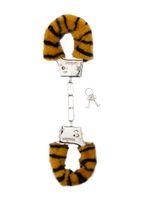 Furry Handcuffs - Tiger - thumbnail