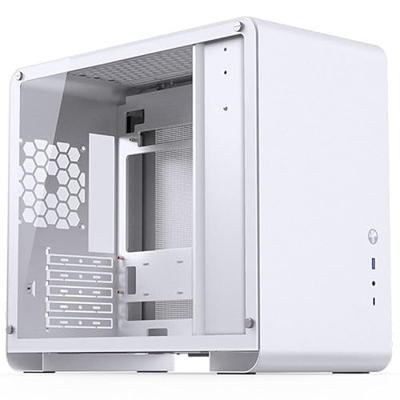 Jonsbo U4 Mini, Micro-ATX, gehard glas - wit
