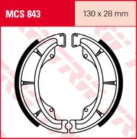 TRW Remschoenen, remblokken en voor de moto, MCS843