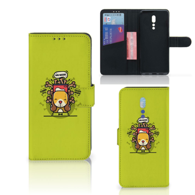 OPPO Reno Z Leuk Hoesje Doggy Biscuit OPPO Reno Z Leuk Hoesje Doggy Biscuit