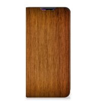 Xiaomi Redmi 9 Book Wallet Case Donker Hout