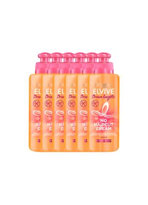 L'Oréal Paris Elvive Dream Lengths No Haircut Cream - 6x 250ml multiverpakking