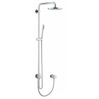 GROHE Rainshower Modern Regendoucheset Opbouw - hoofddouche 21cm - handdouche staaf - glijstang 113cm - chroom 27058000