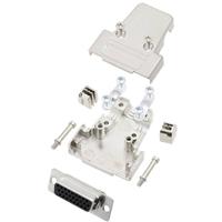 TRU COMPONENTS TCTRIM15HDS26K 7708632 D-sub female connectorset 180 ° Aantal polen: 26 Soldeerkelk 1 stuk(s)