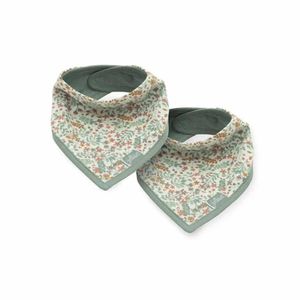 Jollein slab bandana Bloom (2-pack) Maat