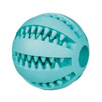 TRIXIE DENTA FUN BAL RUBBER MUNTSMAAK 6CM 3ST - thumbnail