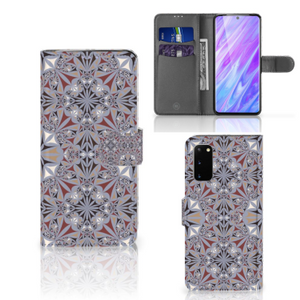 Samsung Galaxy S20 Bookcase Flower Tiles