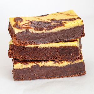 Brownie Cream Cheese - 12 Brownies - Brievenbus Pakket