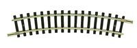 N Fleischmann rails (zonder ballastbed) 22231 Gebogen rails 24 ° 194.6 mm 12 stuk(s) - thumbnail