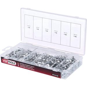 KS Tools 970.0150 Assortiment blindklinknagels, 400-delig