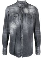 DSQUARED2 chemise d'inspiration western en jean - Gris