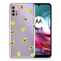 Motorola Moto G30 | G10 Siliconen Case Avocado - thumbnail