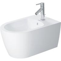 Duravit ME by Starck wandbidet 37x57cm met kraangat met overloop mat wit 2288153200