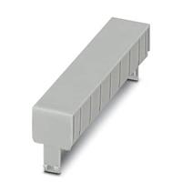PHOENIX CONTACT ME-IO 18,8 C 8U 7035 draagrailbehuizing, behuizingsdeksel, lichtgrijs, 18,9 mm breedte, 87,8 mm hoogte, 26 mm diepte, 12 stuks