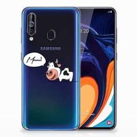 Samsung Galaxy A60 Telefoonhoesje met Naam Cow - thumbnail