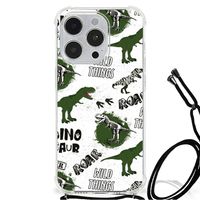 Case Anti-shock voor iPhone 14 Pro Dinosaurus