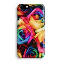 Neon bloemen: Volledig Geprint iPhone 7 Plus Hoesje - thumbnail