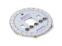 Whadda RGB-ledring shield voor micro:bit, 26 leds, microfoon, zoemer, eenvoudig te programmeren