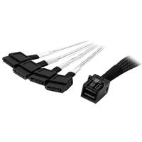 StarTech.com Interne Mini-SAS naar SATA-kabel - SFF-8643 naar 4x SATA - 1m