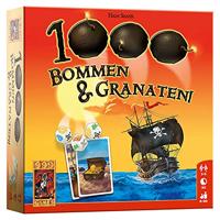 999 Games - 1000 Bommen & Granaten! Dobbelspel - vanaf 8 jaar - Een van de beste spellen van 2018 - Haim Shafir - Push your luck - voor 2 tot 5 spelers - 999-DUI01