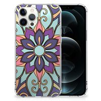 iPhone 12 Pro Max Case Purple Flower