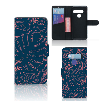LG G8s Thinq Hoesje Palm Leaves