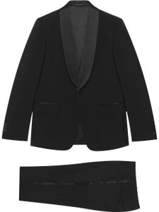 Gucci single-breasted trouser suit - Noir