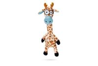 Beeztees Giraffe zwiep - Hondenspeelgoed - Pluche - Beige - 35 x 11 x 7 cm