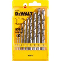 DeWalt Accessoires Set HSS-G 10-dlg. 1-10mm - DT5921-QZ