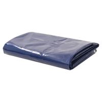 VidaXL Dekzeil 650 g/m² 4x5 m blauw