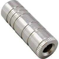 TRU Components TC-2511200 laagspanning-connector koppeling, recht 5,60 mm 2,50 mm 1 stuk