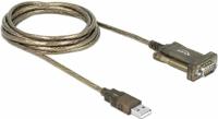 DELOCK Adapter USB 2.0 Type-A > 1 x Seriële DB9 RS-232