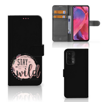 OPPO A54 5G | A74 5G | A93 5G Leuk Hoesje Boho Stay Wild