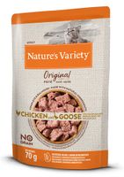 NATURES VARIETY ORIGINAL POUCH CHICKEN / GOOSE 12X70 GR - thumbnail