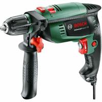 Bosch Home and Garden Universal Impact 700 Klopboormachine, Extra Handgreep, Diepteaanslag, Koffer, 700 W, Zwart, Groen