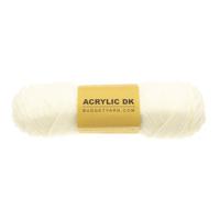Budget Yarn Acrylic DK 001 White
