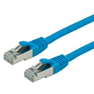 VALUE Patchkabel Cat.6 (Class E) S/FTP (PiMF), LS0H, blauw, 2 m