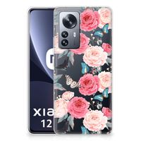 Xiaomi 12 Pro TPU Case Butterfly Roses