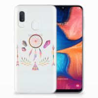 Samsung Galaxy A20e Telefoonhoesje met Naam Boho Dreamcatcher - thumbnail