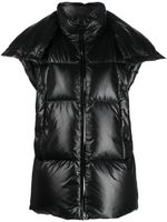 Moncler gilet matelassé à col montant - Noir - thumbnail