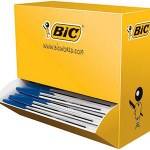 BIC 942911 Balpen (wegwerp) Cristal Zwart 0.4 mm Onuitwisbaar: Ja 100 stuk(s)